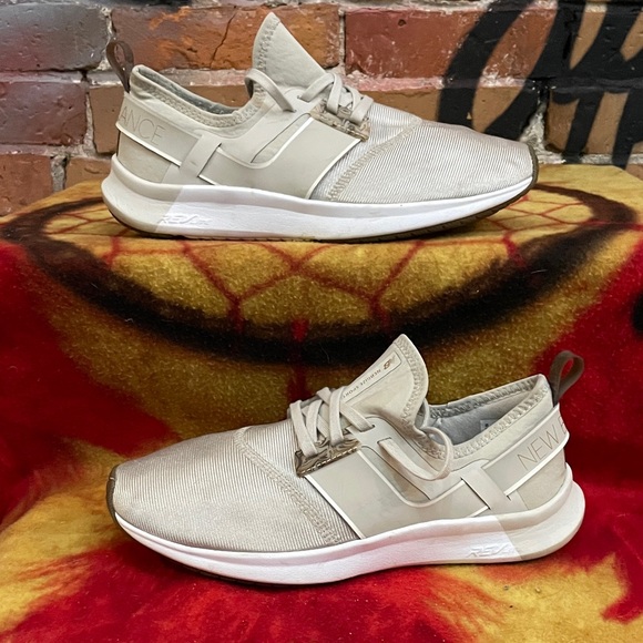 NEW BALANCE-Aluminum/Moonbeam NERGIZE SPORT LUX lace up athletic sneaker shoes - Picture 1 of 10
